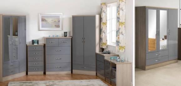 nevada bedroom grey furniture