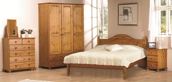 pine furniture - pine bedroom furniture - solid wooden furniture