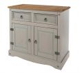 Corona Grey Washed Small Sideboard