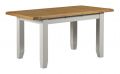 Toronto Oak and Painted Small Extending Dining Table